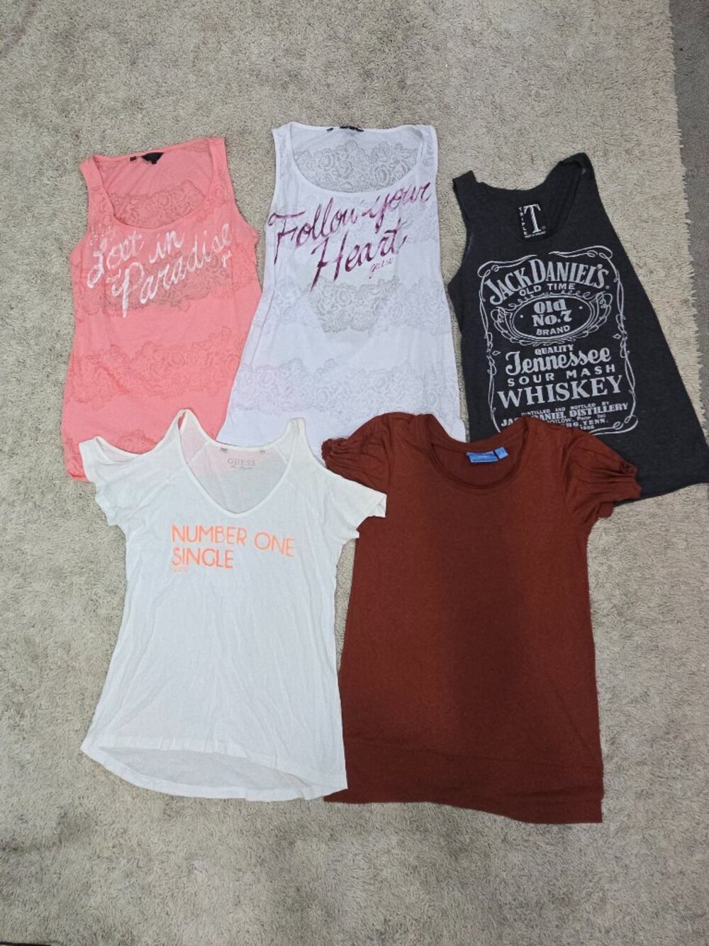 🌸 Y2K Guess 2000s Shirt Indie Aesthetic Top Lot Small🌸